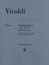 Bild vom Artikel Antonio Vivaldi - Flautinokonzert (Blockflöte/Querflöte) C-dur RV 443 vom Autor Antonio Vivaldi