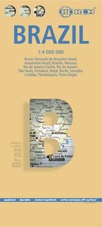 Produktbild: Brazil, Brasilien, Borch map