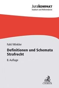 Produktbild: Definitionen und Schemata Strafrecht