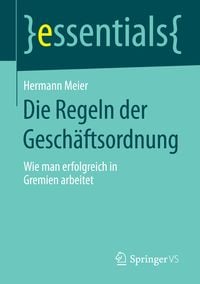 Produktbild: Die Regeln der Gesch&auml;ftsordnung