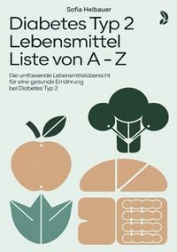 Produktbild: Diabetes Typ 2 Lebensmittel Liste von A - Z