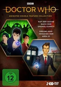 Produktbild: Doctor Who - Animated Double Feature Collection: Dreamland / Auf der Suche nach der Unendlichkeit