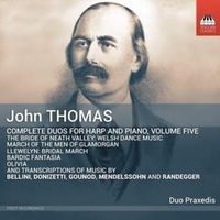Produktbild: Thomas: S&auml;mtliche Duos f&uuml;r Harfe und Klavier,Vol.