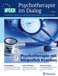 Produktbild: Psychotherapie mit k&ouml;rperlich Kranken