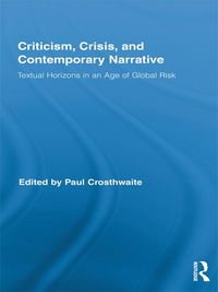 Produktbild: Criticism, Crisis, and Contemporary Narrative