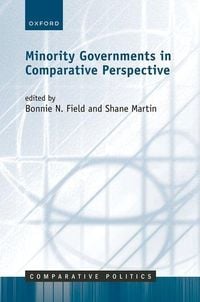 Produktbild: Minority Governments in Comparative Perspective