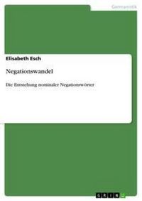 Produktbild: Negationswandel
