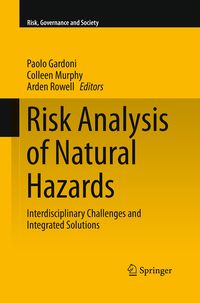 Produktbild: Risk Analysis of Natural Hazards