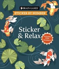 Produktbild: Brain Games - Sticker by Number: Sticker & Relax (24 Images to Sticker)