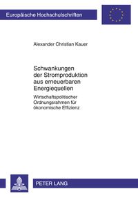 Produktbild: Schwankungen der Stromproduktion aus erneuerbaren Energiequellen