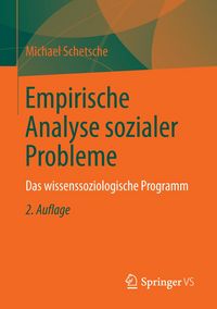 Produktbild: Empirische Analyse sozialer Probleme