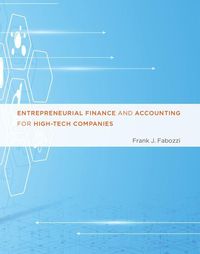 Produktbild: Fabozzi, F: Entrepreneurial Finance and Accounting for High-