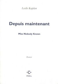 Produktbild: Depuis maintenant