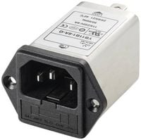 Produktbild: TRU COMPONENTS TC-10101432 Netzfilter mit Kaltger&auml;tebuchse 250 V/AC 6 A 0.8 mH (L x B x H) 54.3 x 44 x 31.3 mm 1 St.