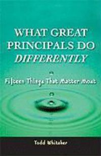 Produktbild: What Great Principals Do Differently: 15 Things That Matter Most