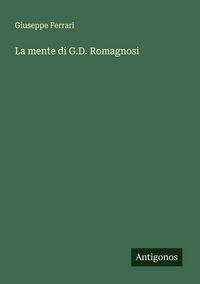 Produktbild: La mente di G.D. Romagnosi