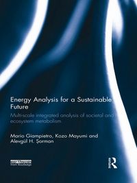 Produktbild: Energy Analysis for a Sustainable Future