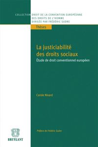 Produktbild: La Justiciabilite des Droits Sociaux; Etudes de Droit Conventionnel