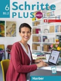 Produktbild: Schritte plus Neu 6 B1.2. Schweiz. Kursbuch und Arbeitsbuch mit Audios online