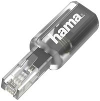 Produktbild: Hama Telefon (analog) Adapter Schwarz (transparent)