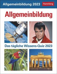 Bild vom Artikel Allgemeinbildung Tagesabreißkalender 2023. Quiz-Kalender mit spannenden Fragen für jeden Tag. Abreißkalender 2023 mit Informationen aus allen Wisse vom Autor Berthold Budde