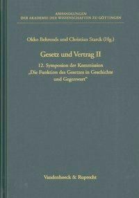 Produktbild: Gesetz und Vertrag II