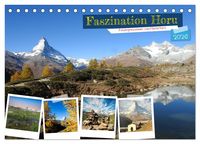 Produktbild: Faszination Horu Fotoimpressionen vom Matterhorn (Tischkalender 2026 DIN A5 quer), CALVENDO Monatskalender