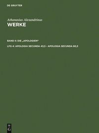 Produktbild: Apologia secunda 43,5 - Apologia secunda 80,3
