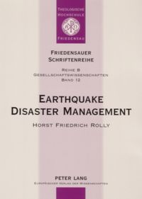 Produktbild: Earthquake Disaster Management