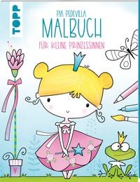 Produktbild: Pia Pedevilla Malbuch - F&uuml;r kleine Prinzessinnen