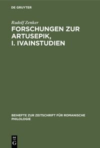 Produktbild: Forschungen zur Artusepik, I. Ivainstudien