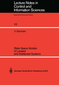 Produktbild: State-Space Models of Lumped and Distributed Systems