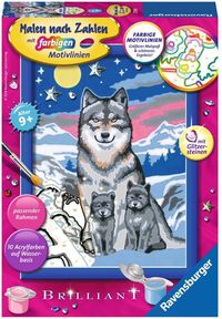 Bild vom Artikel Ravensburger - Malen nach Zahlen - Süße Wolfsfamilie vom Autor 