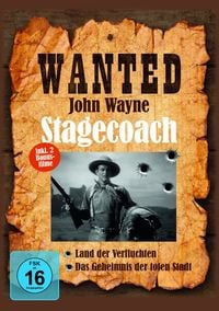 Produktbild: JOHN WAYNE - Stagecoach (+ Land der Verfluchten, + Das Geheimnis der toten Stadt)