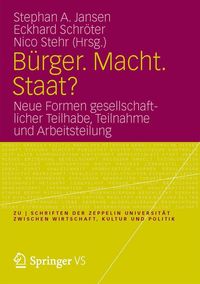 Produktbild: B&uuml;rger. Macht. Staat?