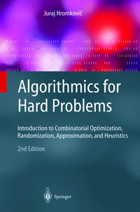 Produktbild: Algorithmics for Hard Problems