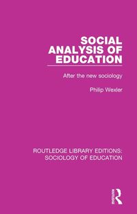 Produktbild: Social Analysis of Education