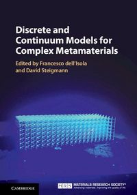 Produktbild: Discrete and Continuum Models for Complex Metamaterials