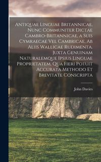 Produktbild: Antiquae linguae britannicae, nunc communiter dictae cambro-britannicae, a suis cymraecae vel cambricae, ab aliis wallicae rudimenta. Juxta genuinam n