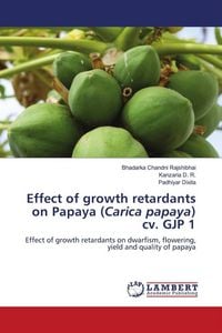Produktbild: Effect of growth retardants on Papaya (Carica papaya) cv. GJP 1
