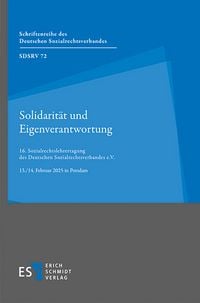 Produktbild: Solidarit&auml;t und Eigenverantwortung