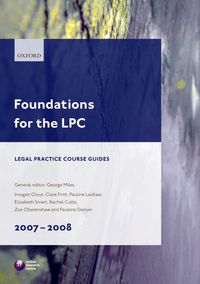 Produktbild: Foundations for the Lpc