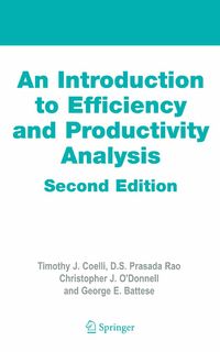 Produktbild: An Introduction to Efficiency and Productivity Analysis