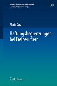 Produktbild: Haftungsbegrenzungen bei Freiberuflern
