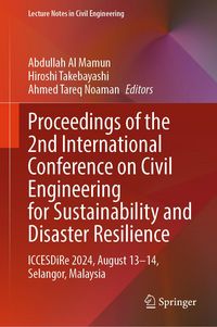 Produktbild: Proceedings of the 2nd International Conference on Civil Engineering for Sustainability and Disaster Resilience