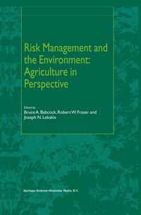 Produktbild: Risk Management and the Environment: Agriculture in Perspective