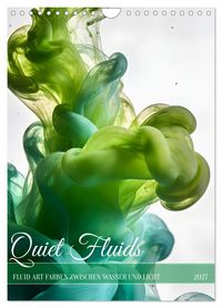 Produktbild: Quiet Fluids - Fluid Art Farben zwischen Wasser und Licht (Wandkalender 2027 DIN A4 hoch), CALVENDO Monatskalender