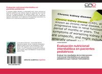 Produktbild: Evaluaci&oacute;n nutricional interdial&iacute;tica en pacientes pedi&aacute;tricos