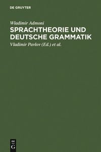 Produktbild: Sprachtheorie und deutsche Grammatik