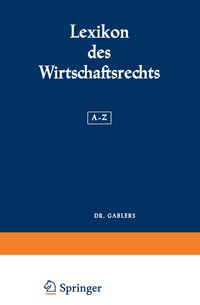 Produktbild: Lexikon des Wirtschaftsrechts